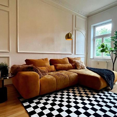 Charmanter Altbau In Schleussig Mit Balkon Leipzig Eksteriør billede